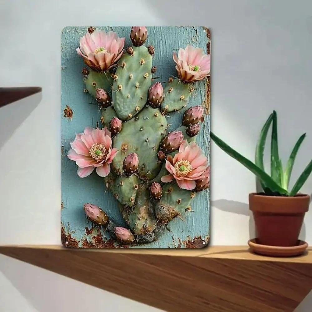 HELLOYOUNG Vintage Cactus Canvas Print Pintura Moderna Arte De Parede Decoração Para Sala De Estar Bedr