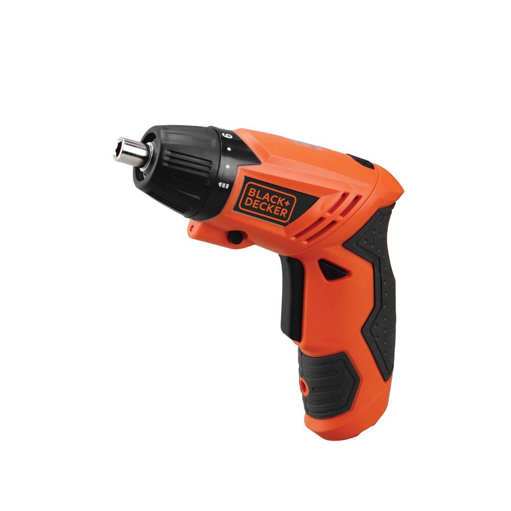 Parafusadeira a Bateria de Líton-Íon BLACK+DECKER KC4815K 6,35mm Com LED e 15 Acessórios