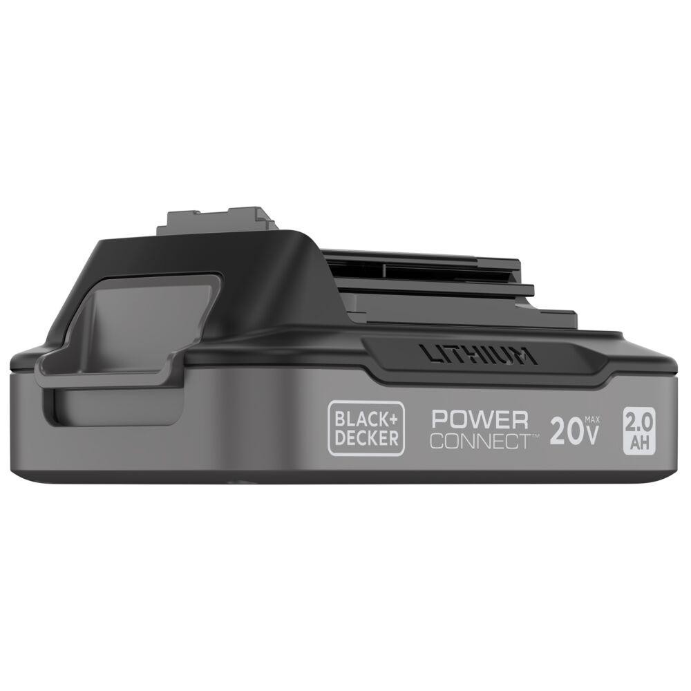 Bateria de Lítio Íon BLACK+DECKER BDL2020S 20V 2,0Ah
