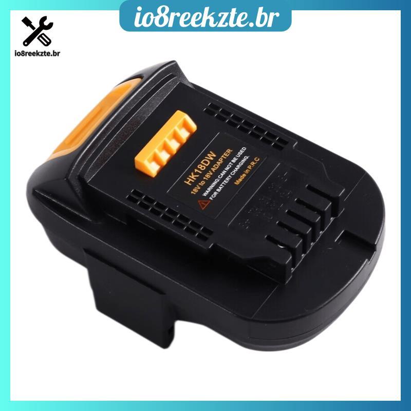 Adaptador De Bateria HK18DW Para Baterias De Íon-Lítio 18V Convertidas Ferramentas Elétricas De 18/20V