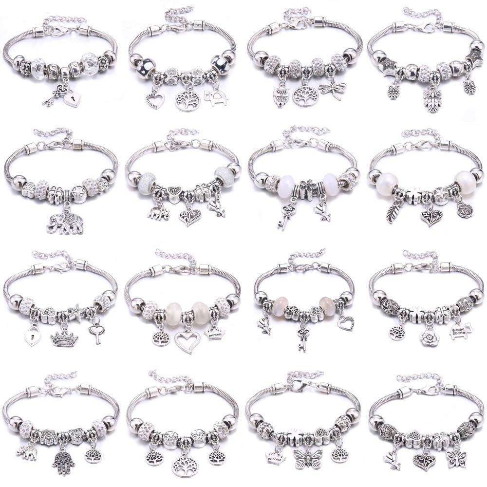 Jóia Firefly Jewelry Luminous Blue 925 Pingente de Prata Pulseira Buckle Firefly Separação Firefly Charme Tartaruga Mari