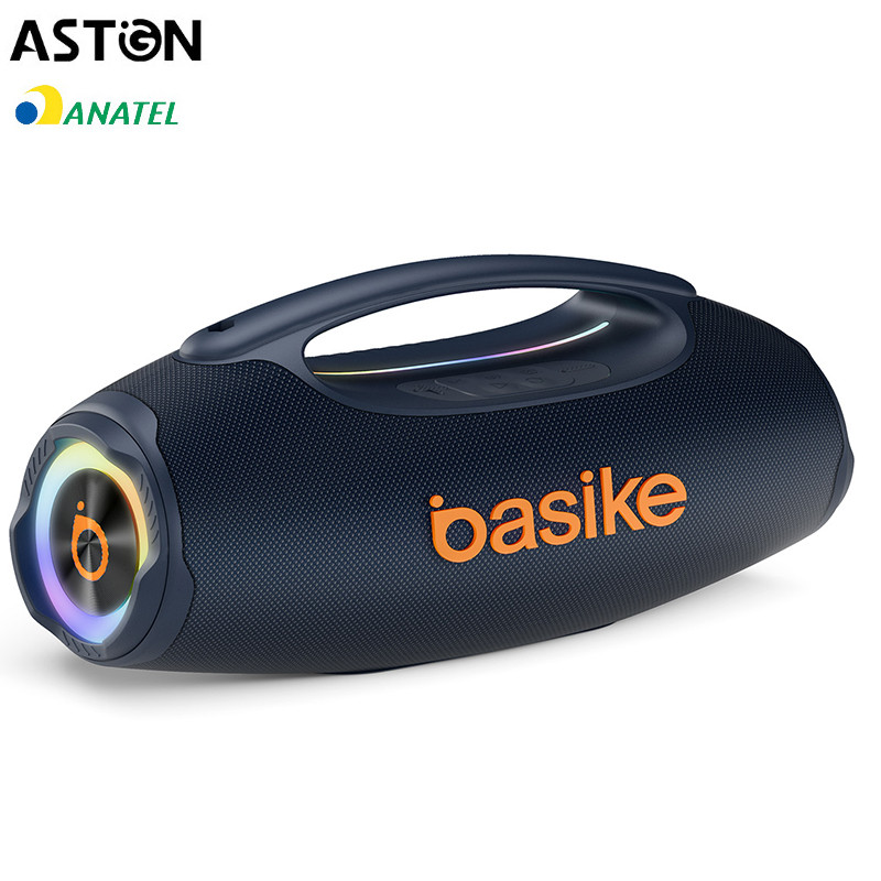 Astgn X Basike Falante Stereo Bluetooth 80W IPX6 TWS RGB fornecimento de energia adequado