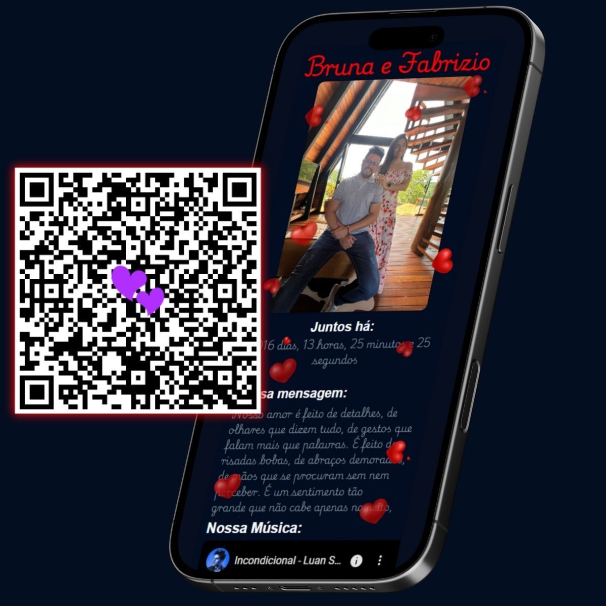 Mini Site Amor em Códigos