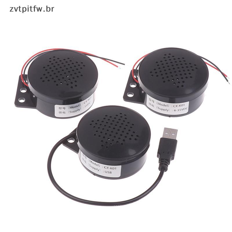 ZVT Car Start Voice Personalizado 4 Canais Gatilho Módulo De Alto-Falante De Voz Alarme Sonoro Buzina Reversa Kit Eletrô