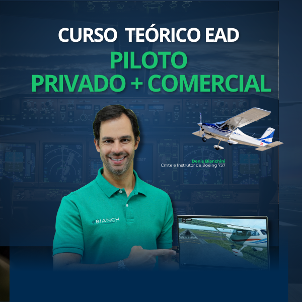 Combo Piloto Privado + Curso Piloto Comercial