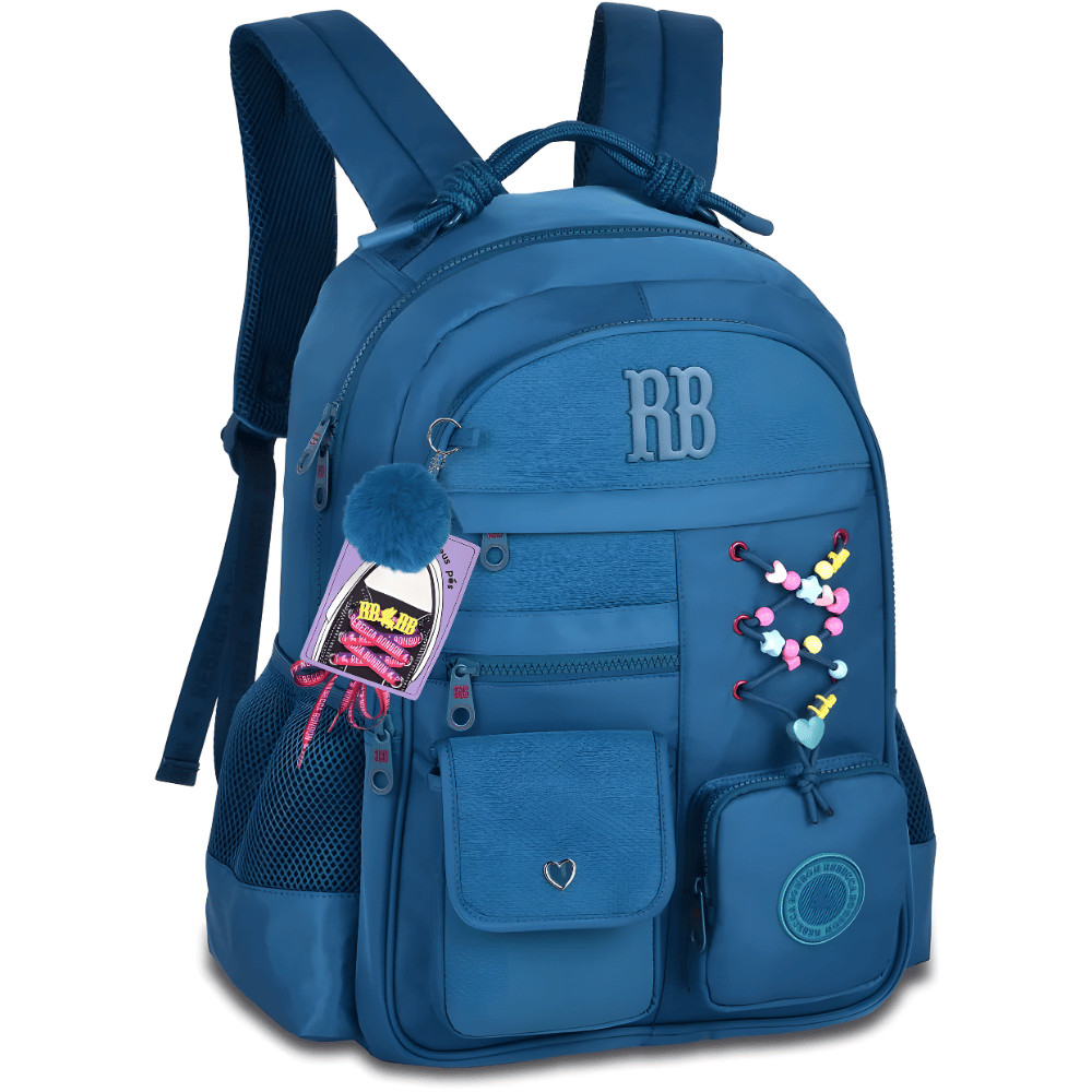 Mochila Rebecca Bonbon Beaded Fun - RB27422 -  AZUL