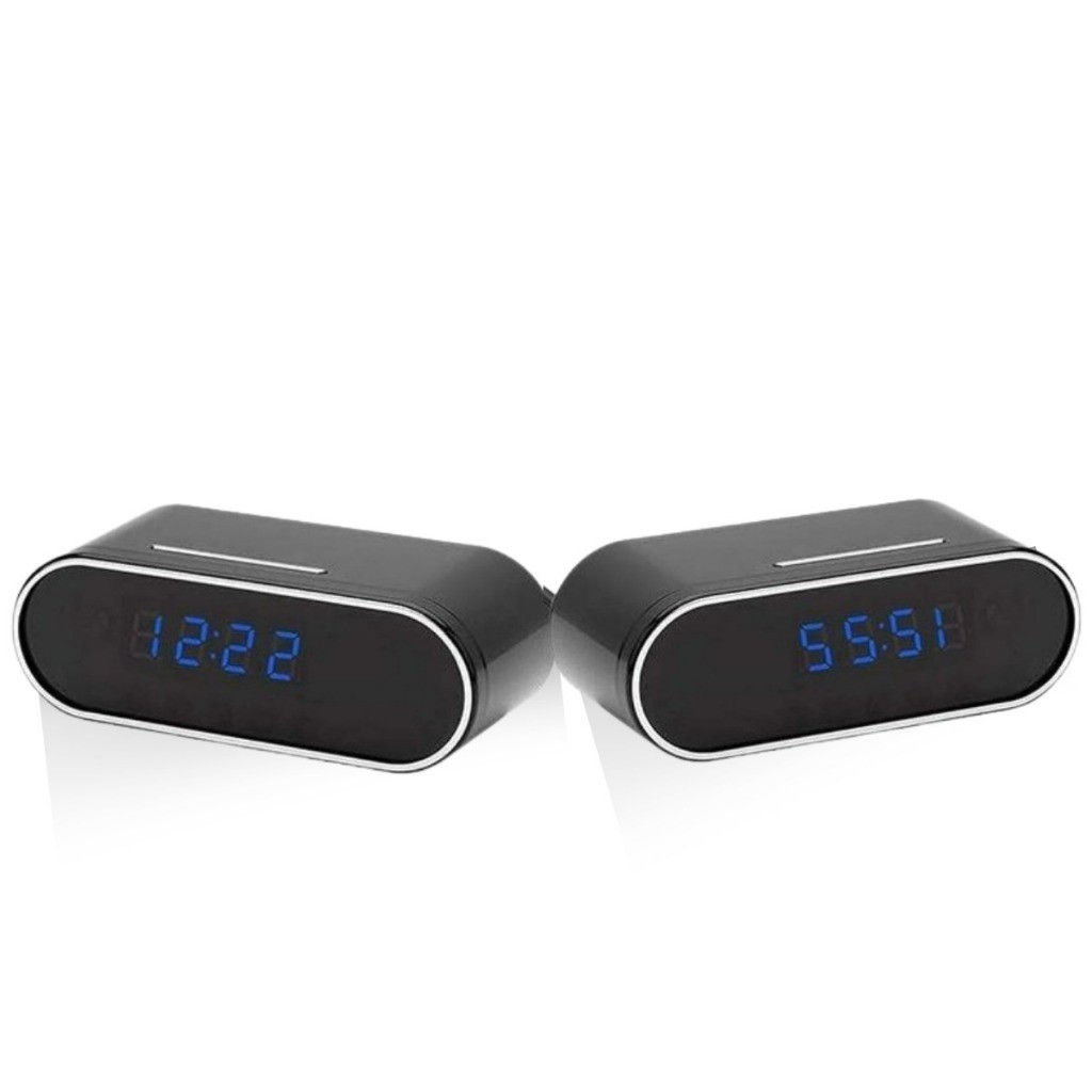 Câmera Wifi Full Hd Radio Relógio Espião Sensor Movimento Envio Imediato No Brasil CAMREL