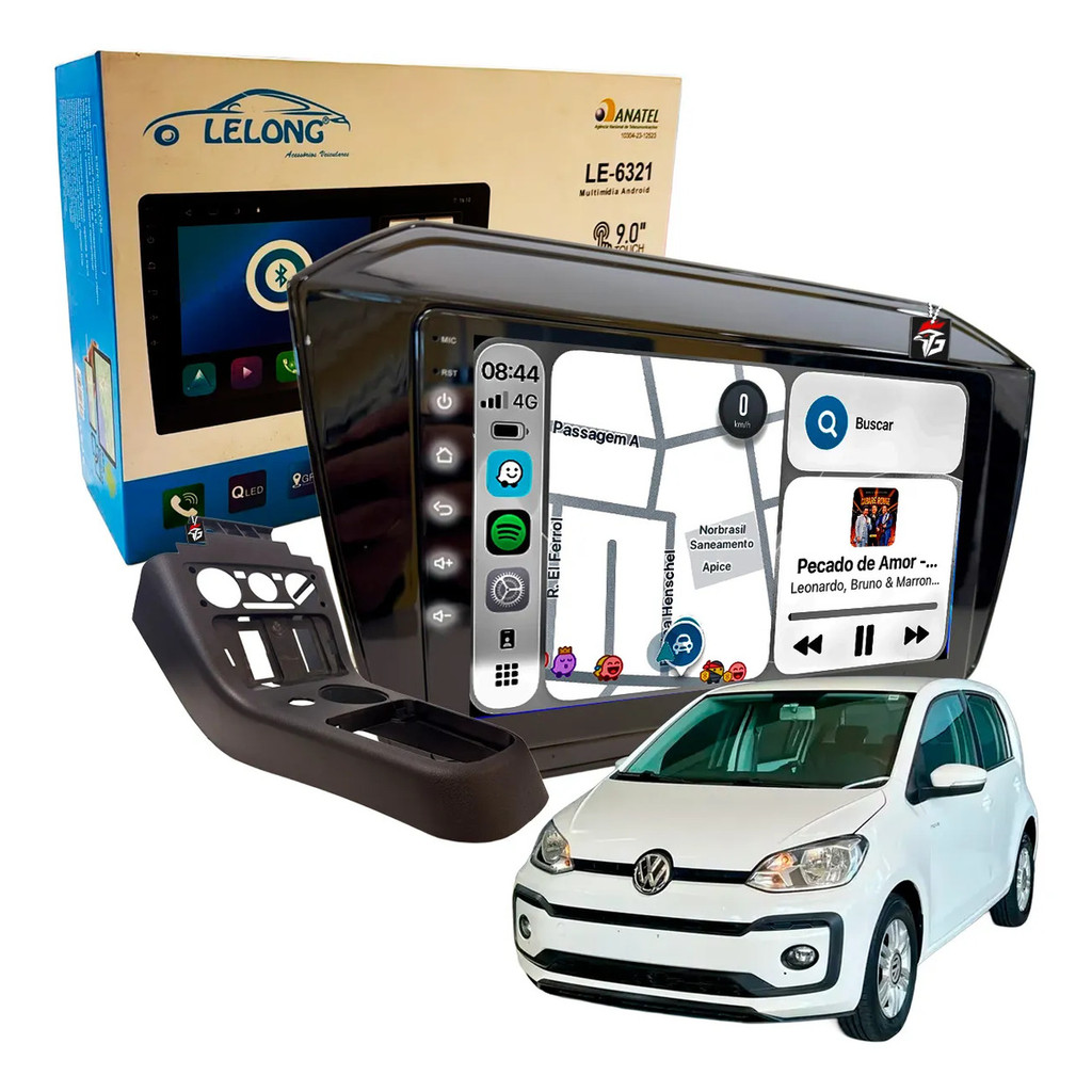 Multimídia Le6321 Octa 6+128gb Android Wifi Rádio Up 2018-21