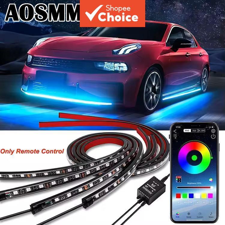 Carro Flexível Underglow Light Strip App Control Underbody Neon