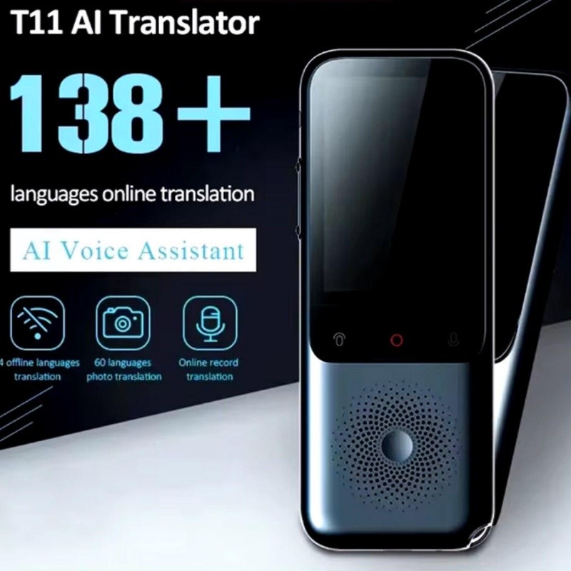 Tradutor 138 Idiomas Portátil Instantâneo Sem Internet Traduz Fotos Audio Texto