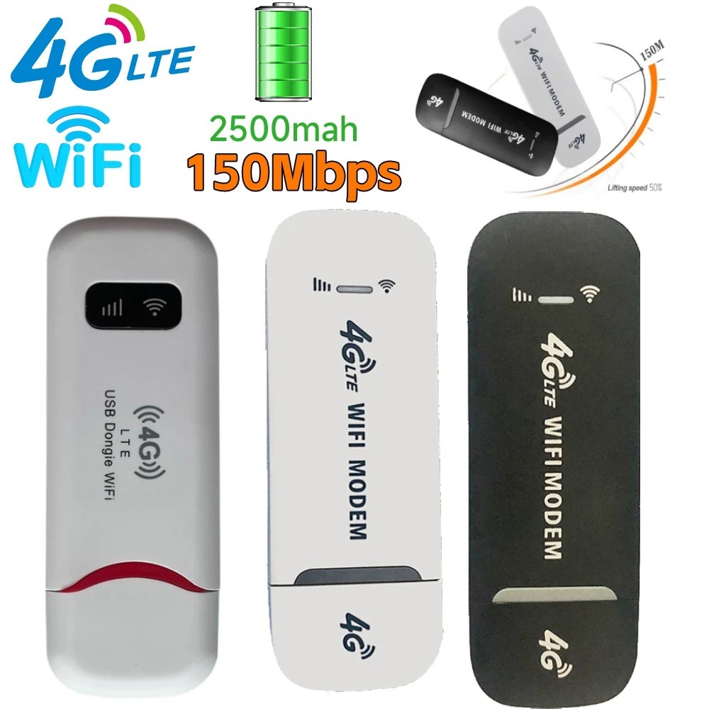 Modem 4g Roteador Wi-fi Usb Portátil Desbloqueado Pronta entrega