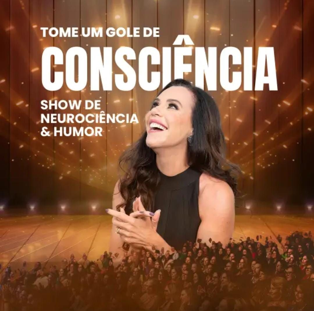 Tome um Gole de Consciência - Show de Neurociência e humor- 2 Ingressos + 2 Livros de Presente