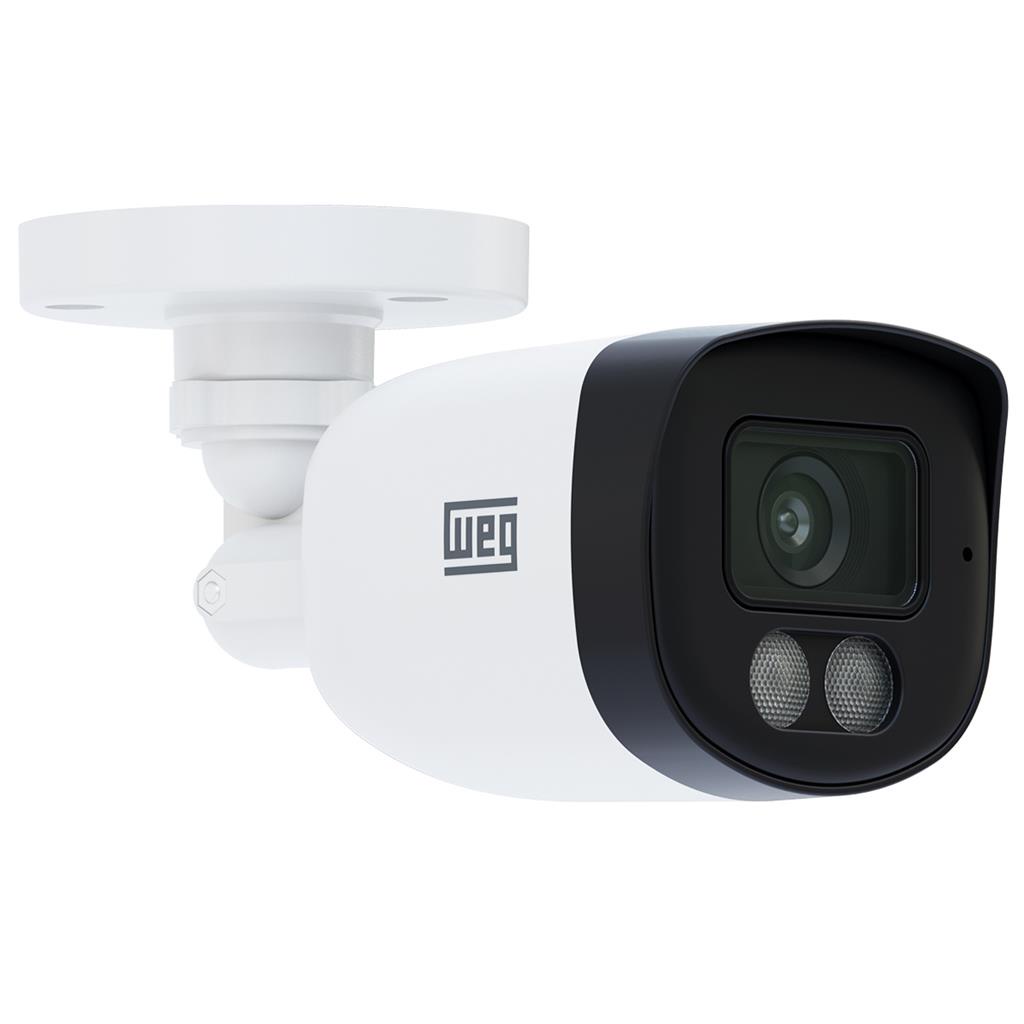 Camera Seguranca Bullet Full HD 2,8Mm Night Color Branco Weg