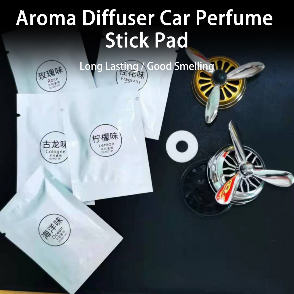 Car Air Freshener Fragrance Tablets 10pcs Aromatherapy – Long-lasting Easy Install Scratch-free Customizable Scents fo
