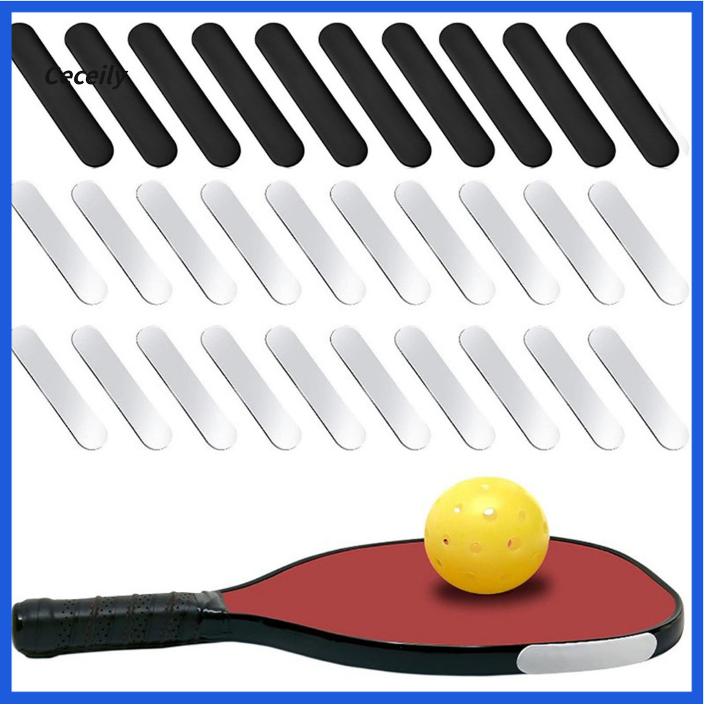 Durable Lead Tape for Sports Equipment Customizable Weight for Racket 10/20 Pcs for Pickleball Paddles 3g Adhesive Strip