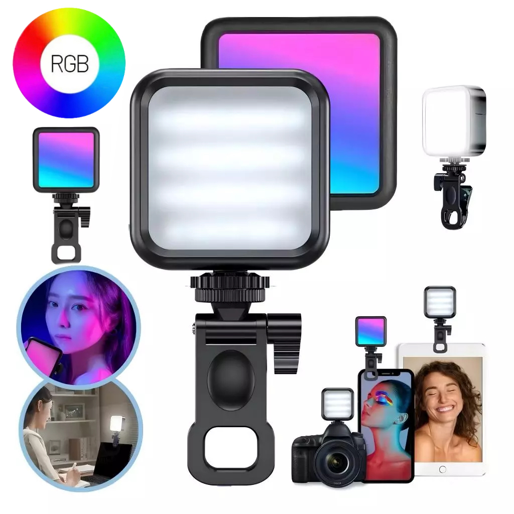 Fotografia Luz De Preenchimento Móvel Câmera Computador Vídeo Tiro Ao Ar Livre Suave Luz Mini Portátil Bolso