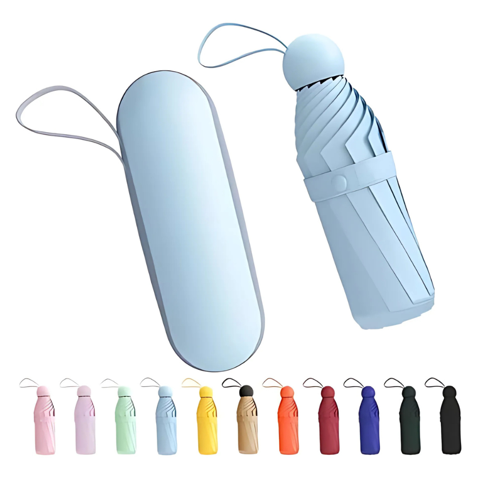 Guarda Chuva de sol Cápsula ultra light mini Sombrinha Bolso !!SORTIDO!!