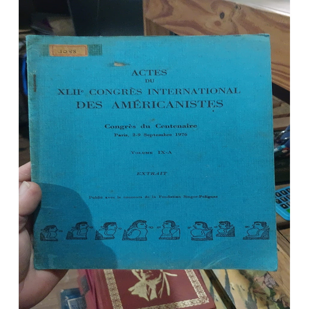 ACTES DU XLII CONGRÉS INTERNATIONAL DES AMERICANISTES - VIL IX A autor FOUNDATION SINGER POLIGNAC