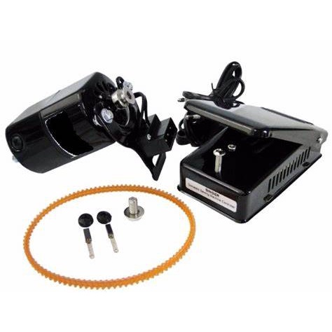 Motor E Pedal Máquina Costura Doméstica Singer Elgin Preto pachwork br