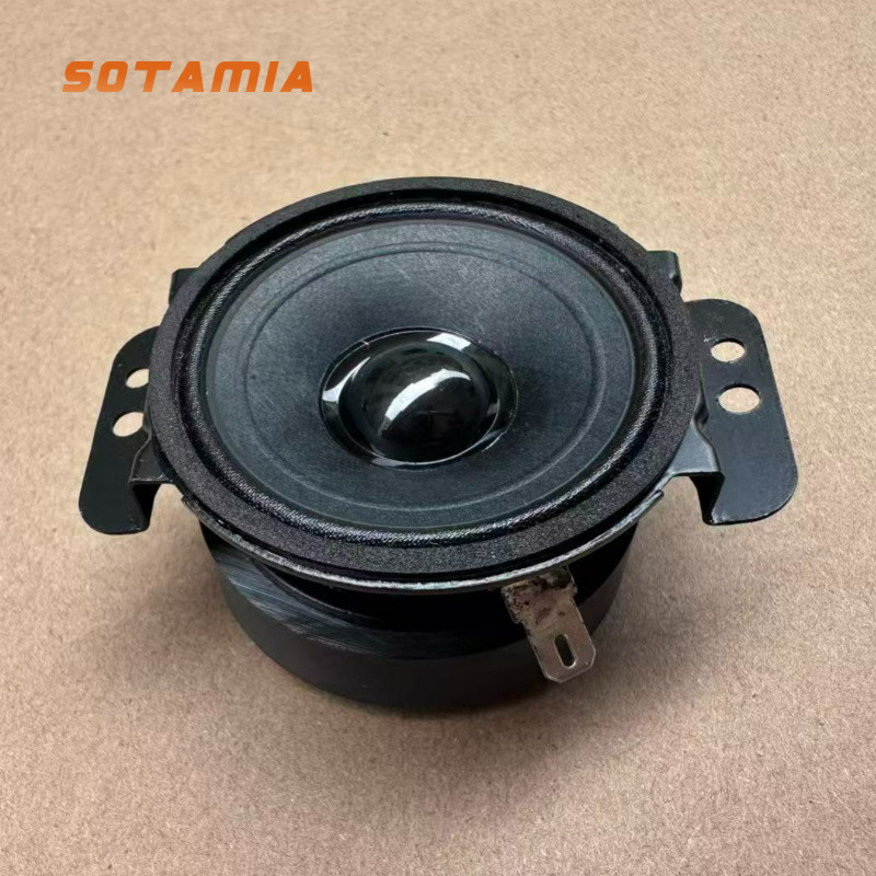 SOTAMIA 2pcs 2 Polegada Tweeter 4 Ohm 30W Cone De Papel Alto-Falante Selado Embutido DIY Bluetooth Substituição De