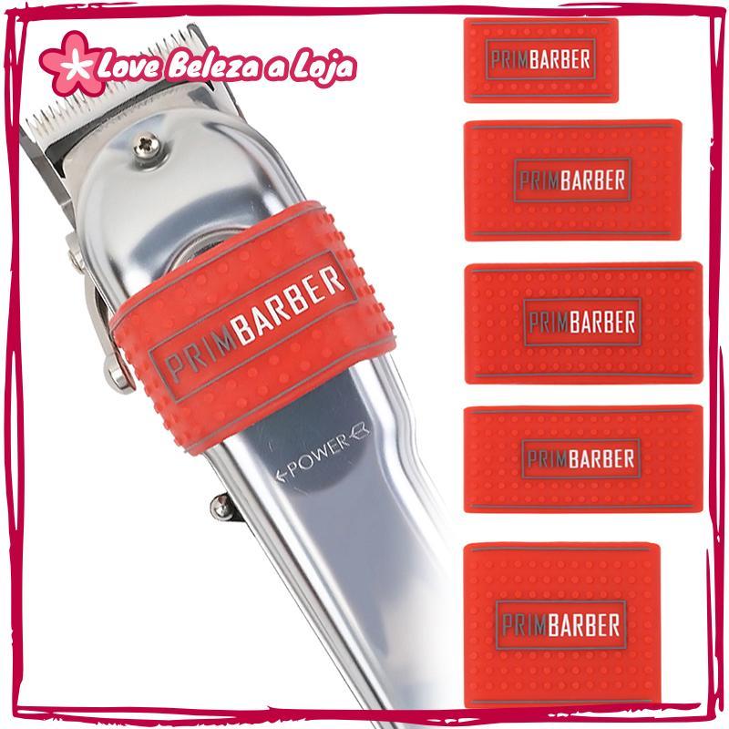 LOVEGOSHOP 1Pc Antiderrapante Barber Clipper Grip Bands Manga Cabelo Holder Capa Ferramenta BR