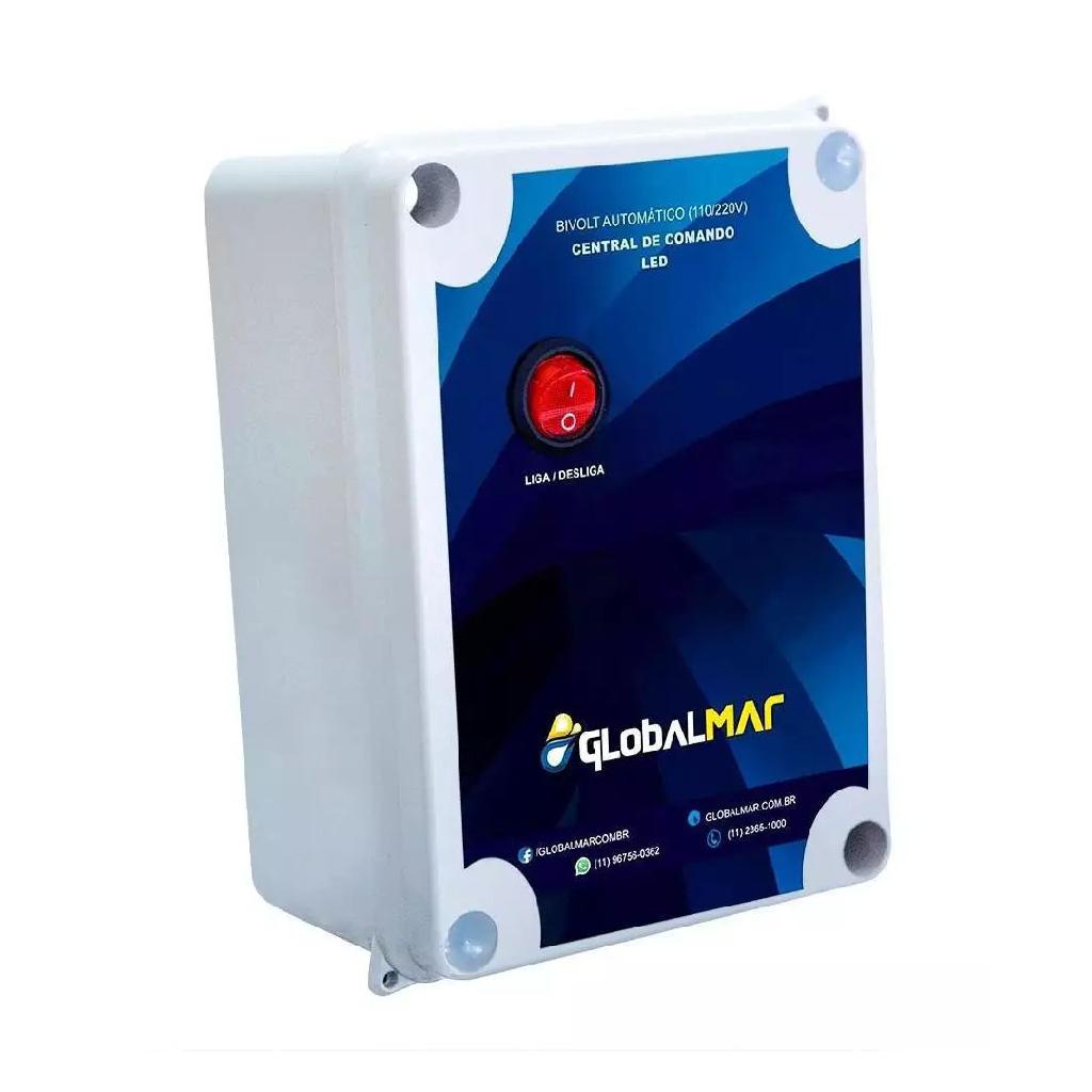COMANDO ILUMINAÇÃO MONOCROMÁTICO GLOBALMAR 100W ( SEM CONTROLE)