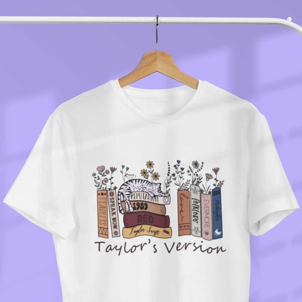 Camiseta Taylor Swift | Taylor's Version [tamanho tradicional e plus size]