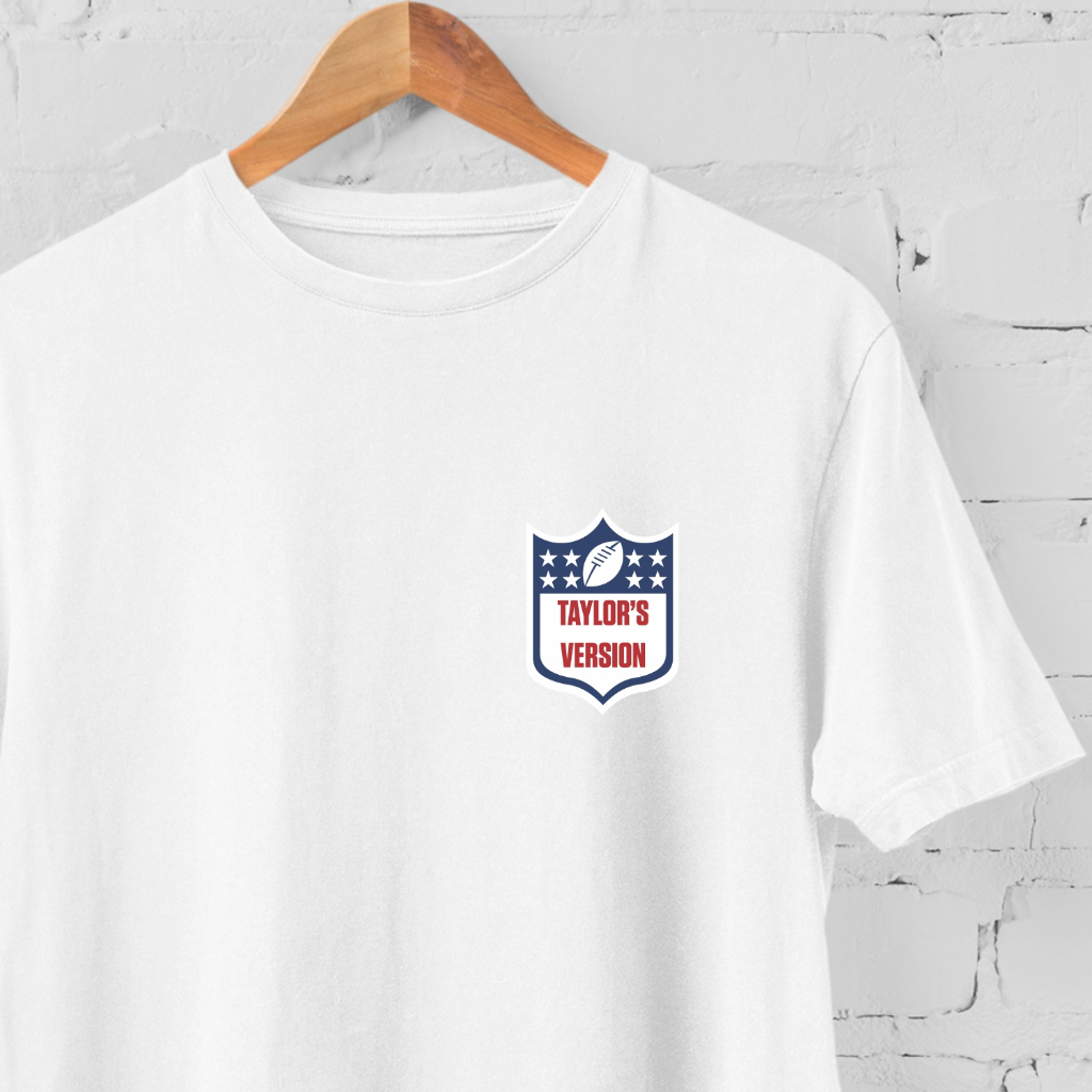 Camiseta Taylor Swift | NFL Taylor's Version [tamanho tradicional e plus size]