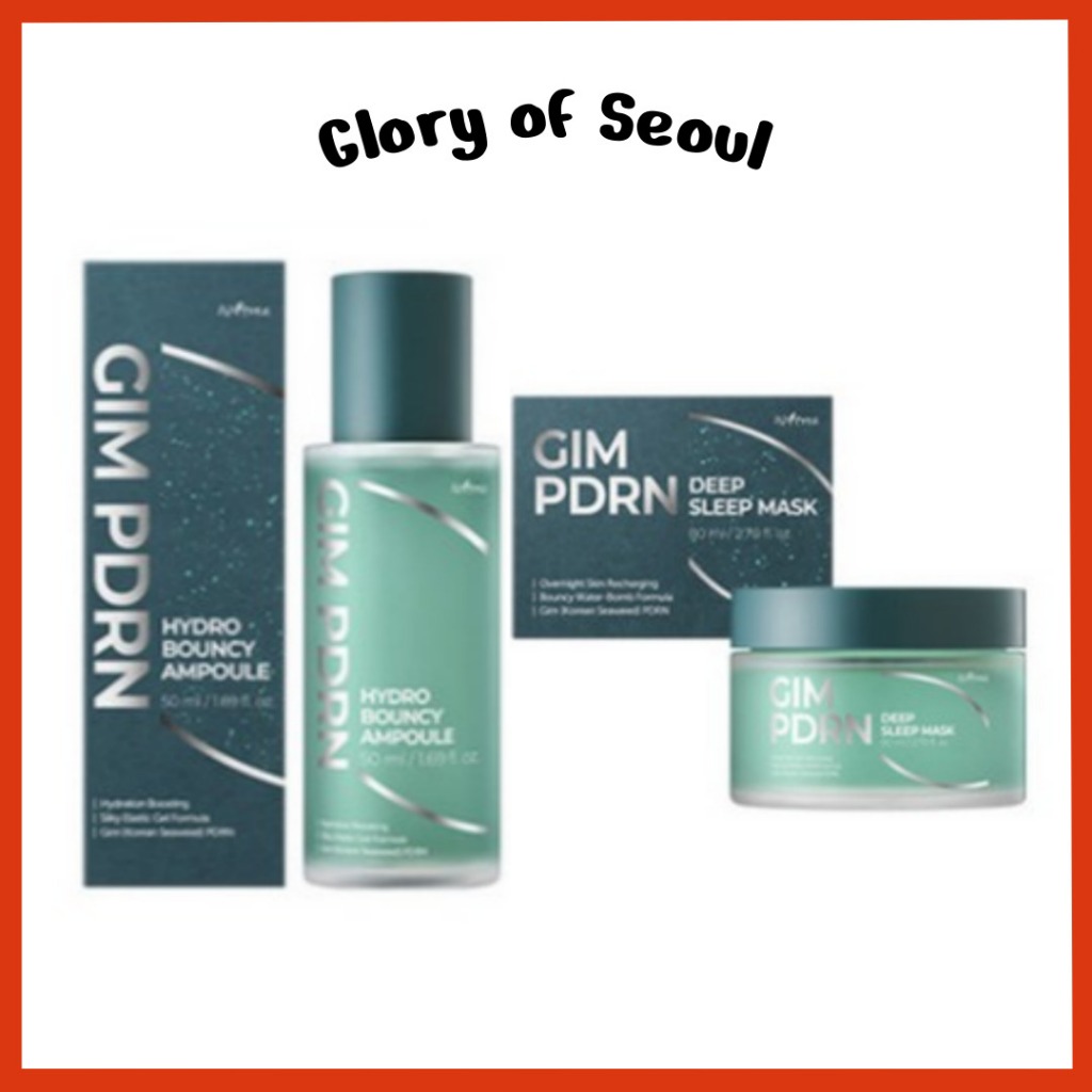 [NEW] ISNTREE KIM PDRN Hydro Bouncy Ampoule, 50mL / Deep Sleep Mask, 80mL (2 Types)