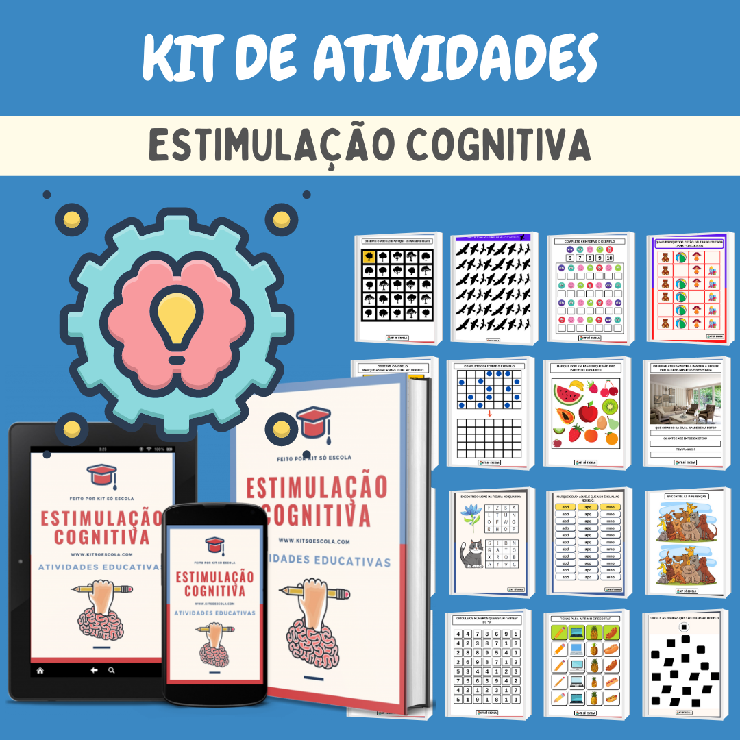 KIT ESTIMULAÇÃO COGNITIVA