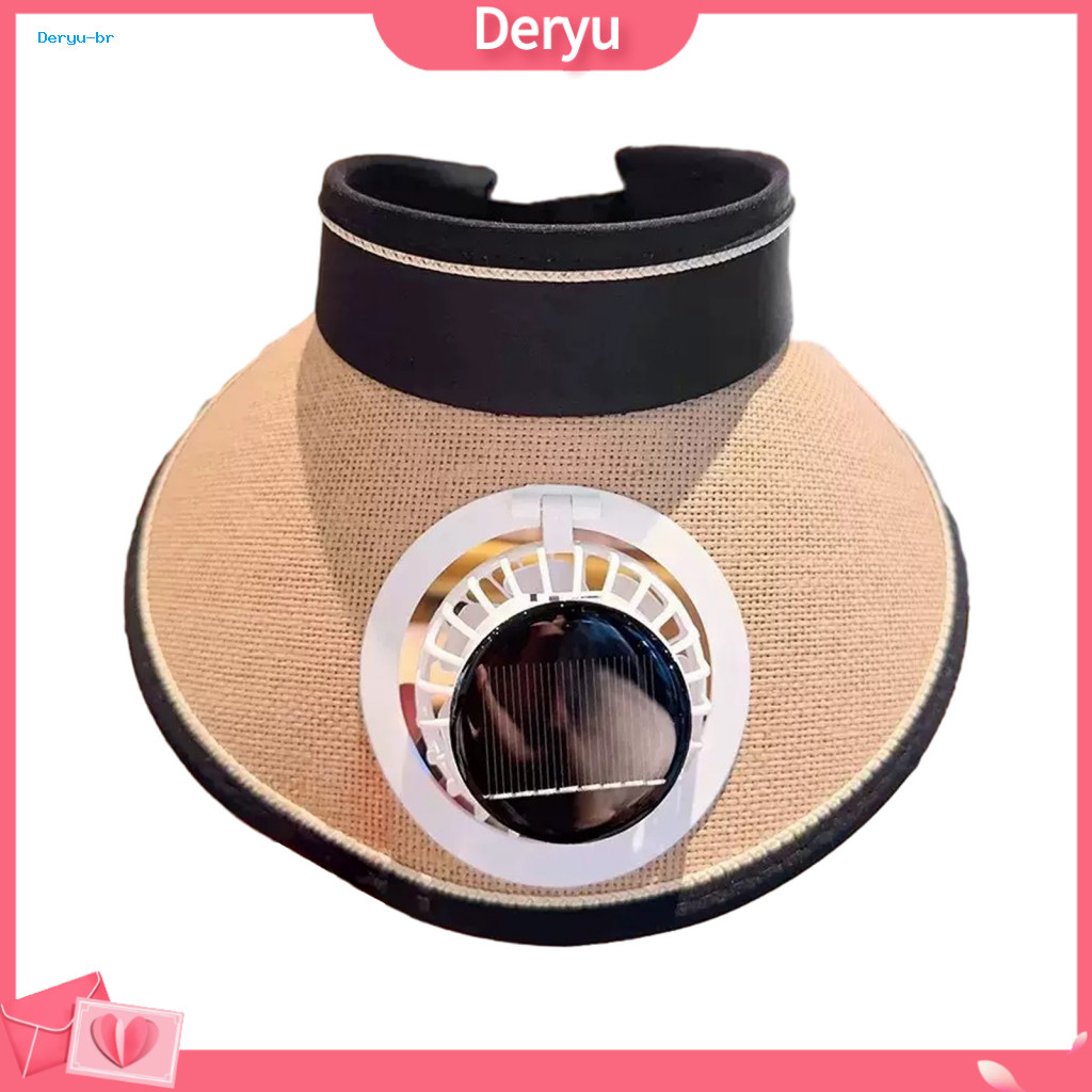 Uv Protection Sun Hat with Upf Women’s Extended Brim Full Face Coverage Built-in Solar Powered Fan Adjustable Size –