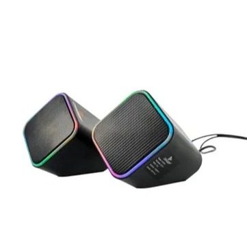 MINI CAIXA DE SOM PARA PC RGB GRASEP D-GP201