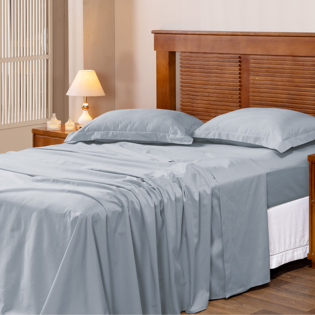 Jogo de Cama Class Juma Enxovais Percal 400 Fios Acetinado 100% Algodão Queen King 4Pçs