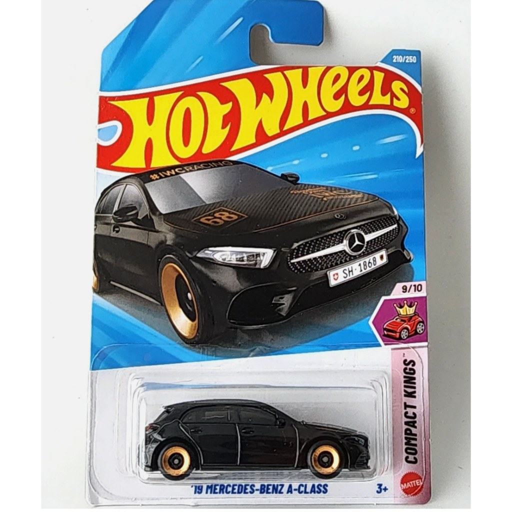 2026 Hot Wheels Case M ‘19 Mercedes-Benz A Class Black Long Card New & In-Stock