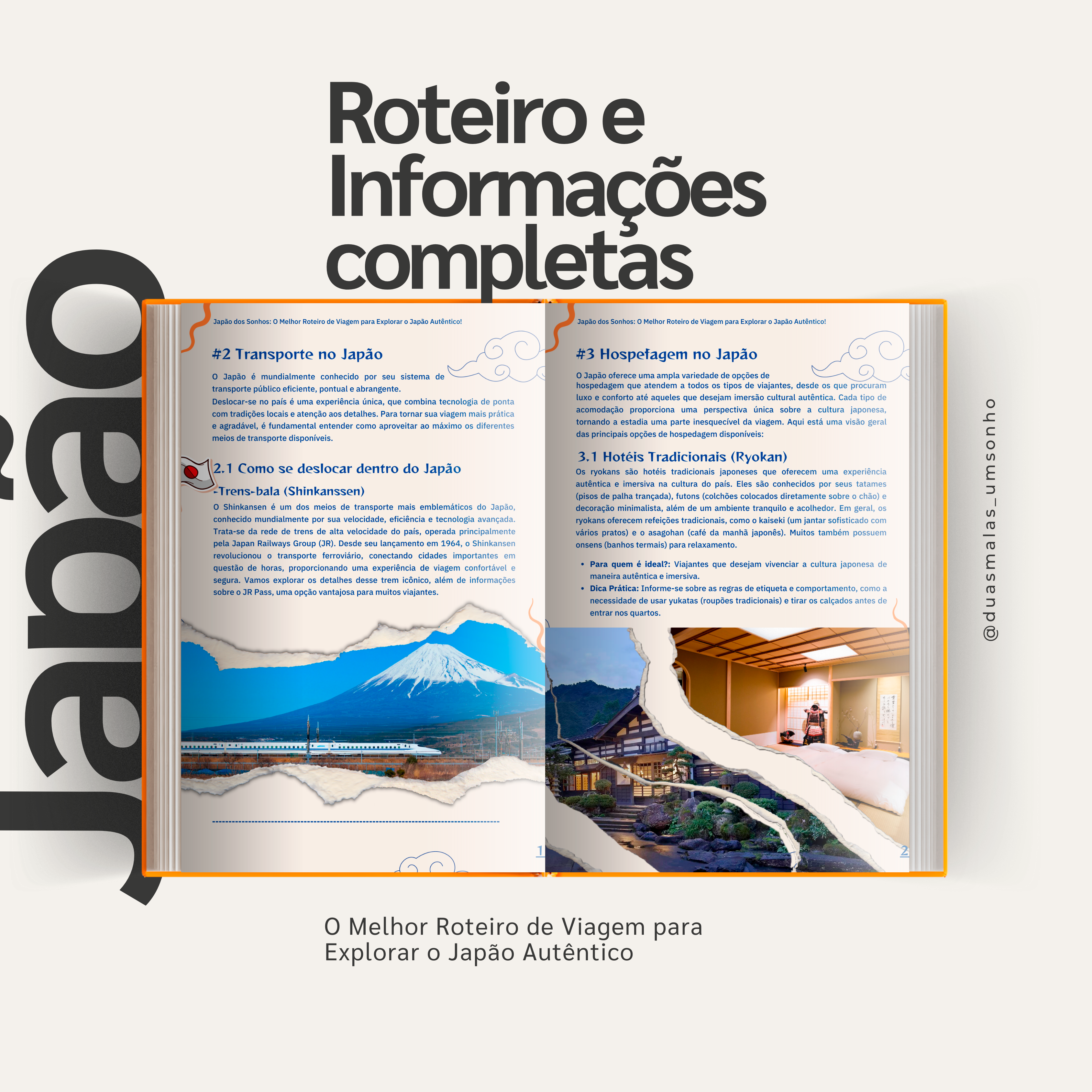 Japão dos Sonhos: O Melhor Roteiro de Viagem para Explorar o Japão Autêntico