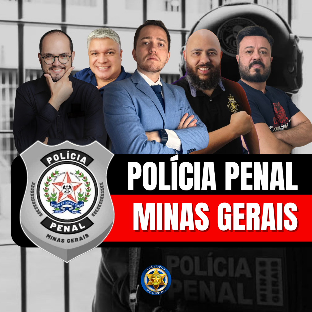 Combo PPMG - Polícia Penal Minas Gerais (Conforme o Edital)