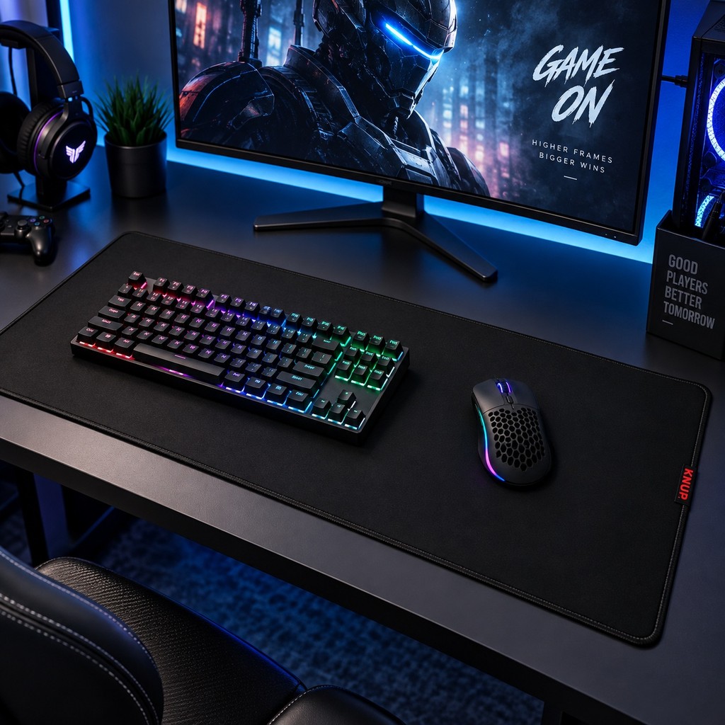Mousepad Gamer 42x32 80x30cm Grande XXL Pro Gaming Setup Home Office Tapete Mouse