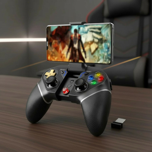 Controle Gamepad Sem Fio Dual Shock para Android iOS e PC Wireless