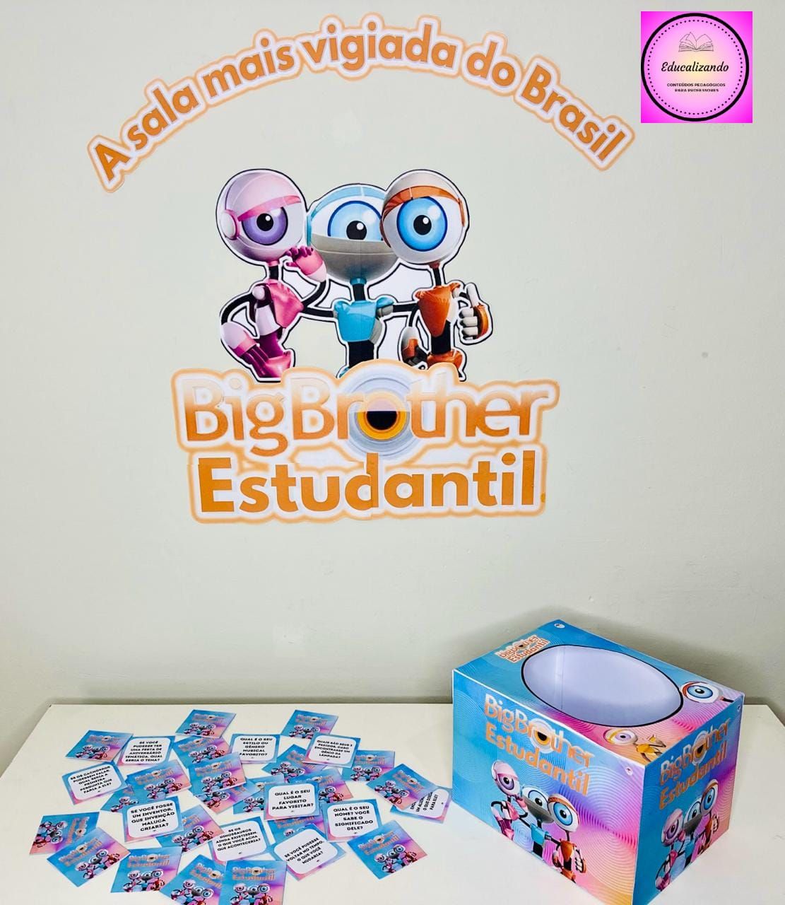 DINÂMICA BIG BROTHER ESTUDANTIL