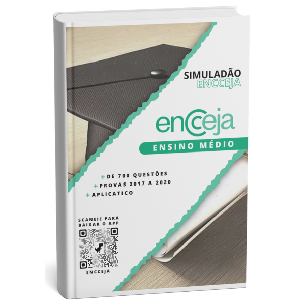 Simulados Facíl do ENCCEJA 2025 - Ensino Médio ????eBook + App de Simulados + Acesso Exclusivo ao Grupo no WhatsApp