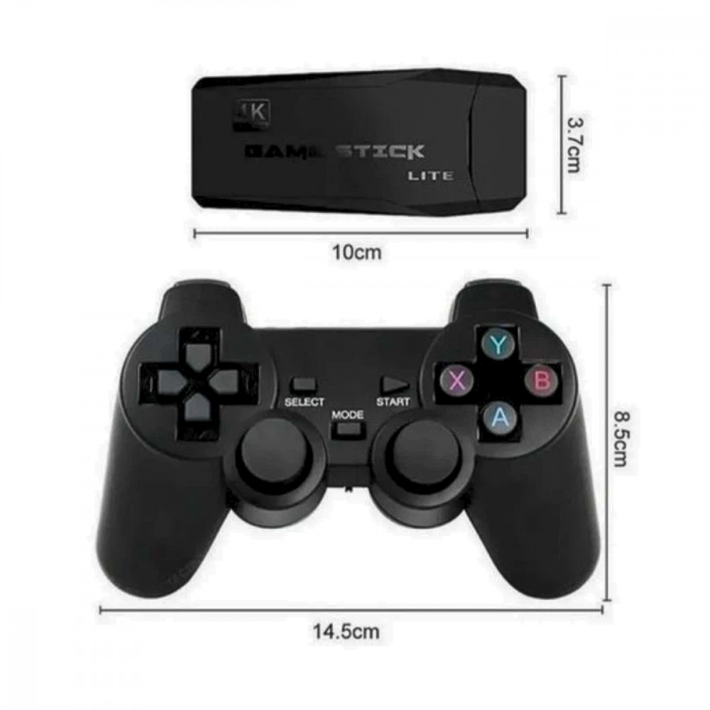 GAME STICK Retrô 2.4G Wireless Mini Game 64GB 20.000 Jogos sem Fio LH-68