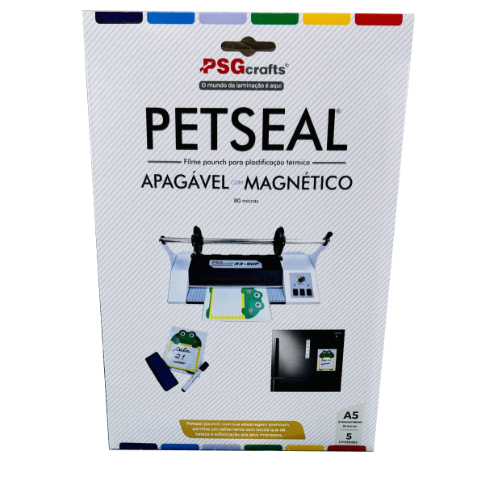 Apagavel com Magnetico (75 mic 5 peças)