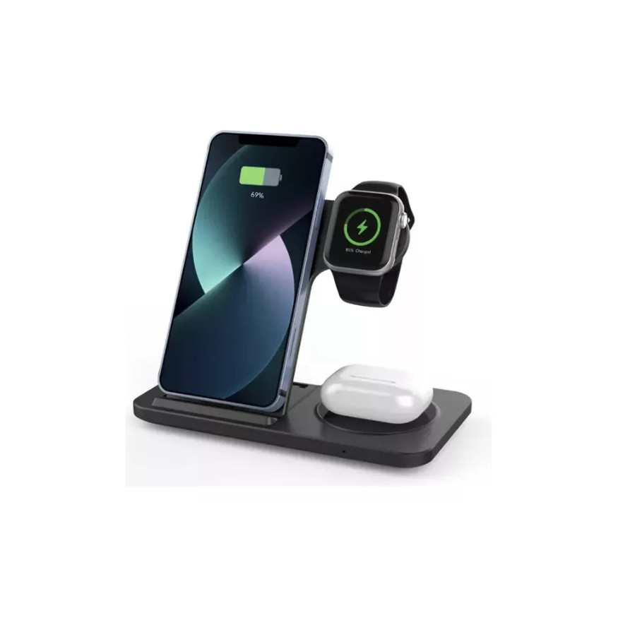 Dock Station Base Carregador Para iPhone 13 14 15 Pro Watch