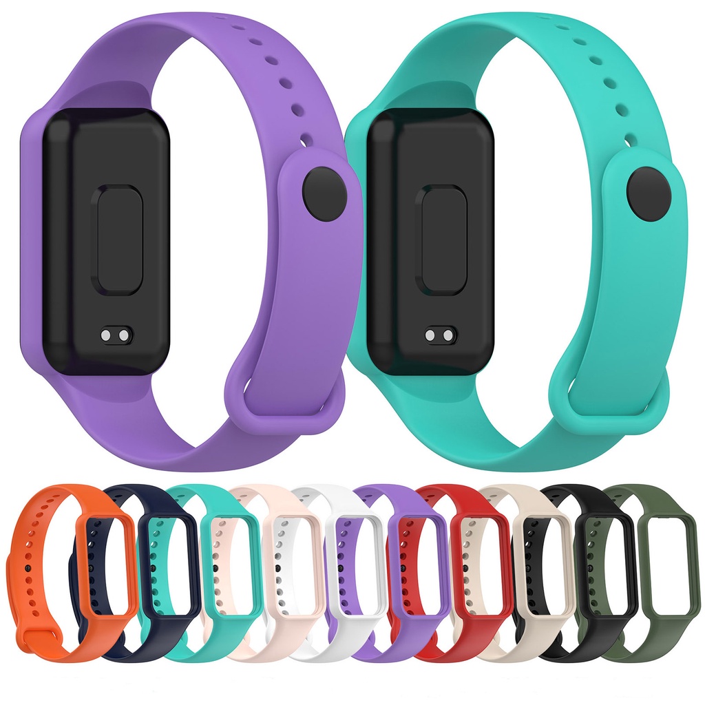 Pulseira Silicone Para Huami Amazfit Band 7 SmartWatch Sport band 7