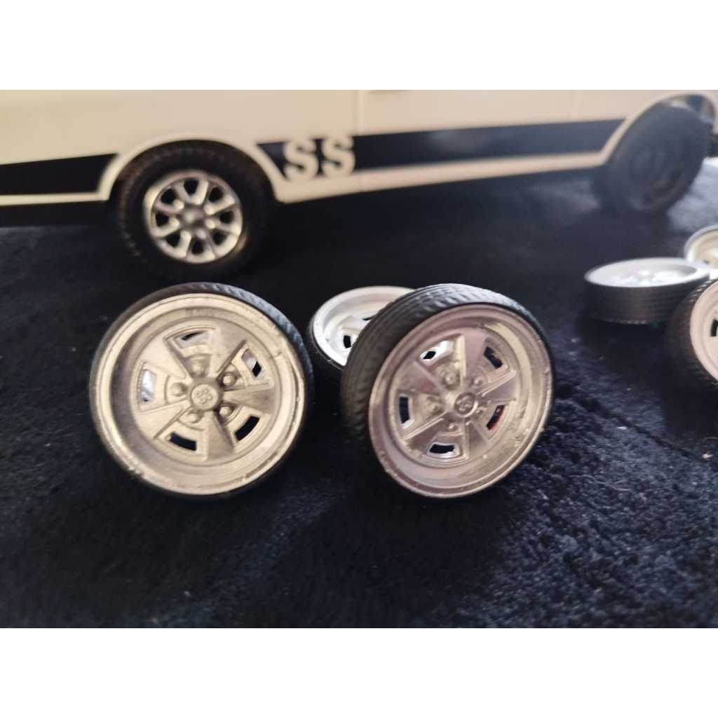 Jogo de roda do Opala ss do tamanho 39mm para carros de miniatura