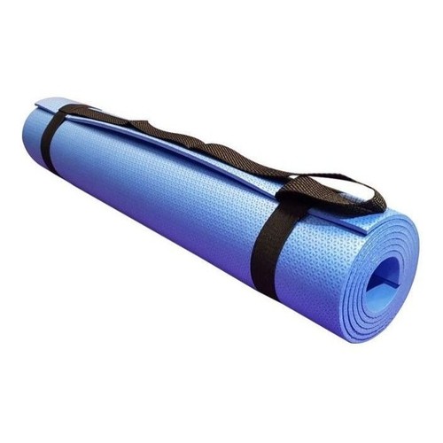 Tapete De Pilates E Yoga Com Alça 170cmx60cmx5mm Diversas Cores Exercícios Alongamento Ginástica