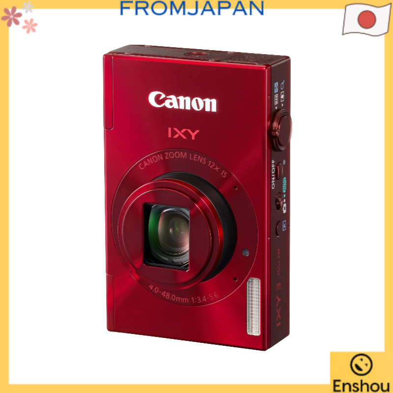 [USED][Direto do Japão][USED ITEMS]Canon Digital Camera IXY 3 Approximately 10.1 Megapixels Optical 12x Zoom Red IXY3(RE)