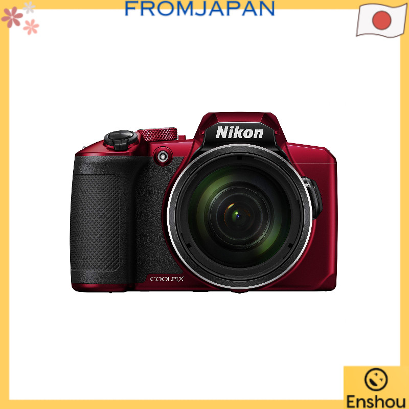 [USED]Do Japão [Usado] Câmera Digital Nikon Coolpix B600 RD Zoom Óptico 60x Leve Vermelho B600RD