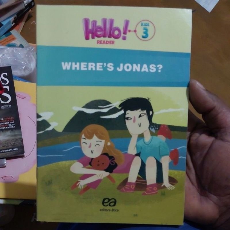 Livro - Where's Jonas ? - Hello Reader - Kids 3