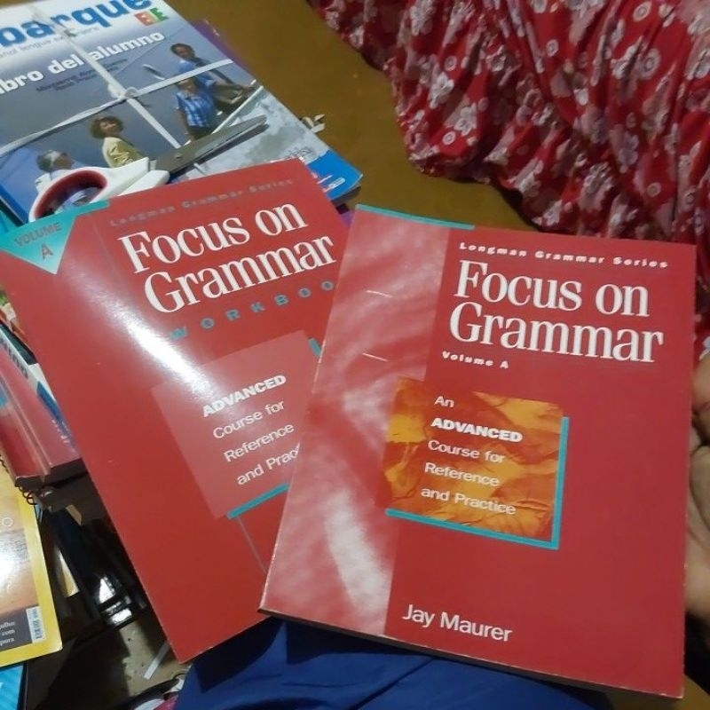 Livro - Focus on Grammar Volume A Advanced Com WorkBook - Jay Maurer e Rachel Spack Koch
